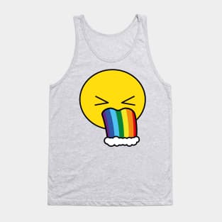 Puke Rainbow - Emoji Tank Top